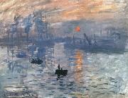 Claude Monet, Impression,Sunire (Impression,soleil levant) (md21)